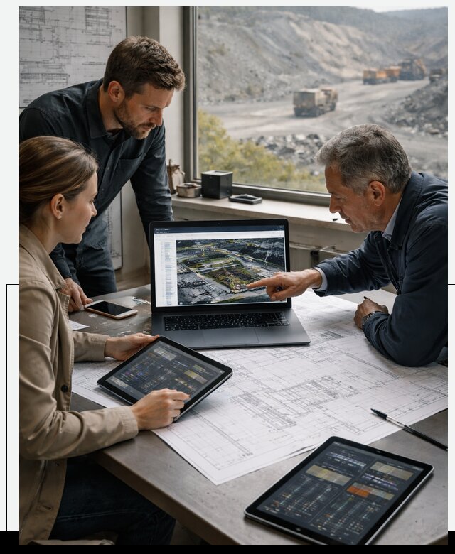 Разработка и внедрение систем для горнодобычи в Губкине