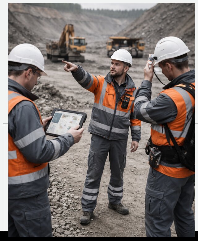 Система контроля персонала для горнодобывающей отрасли в Губкине