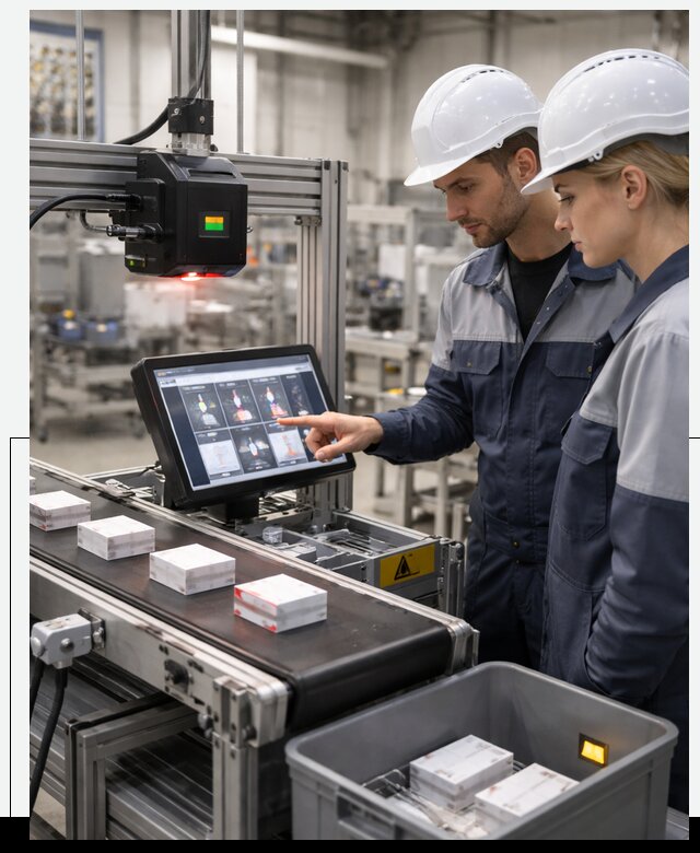 Автоматизация контроля качества производства в Губкине