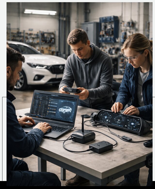 Разработка Connected Car и ПО для автопрома в Губкине