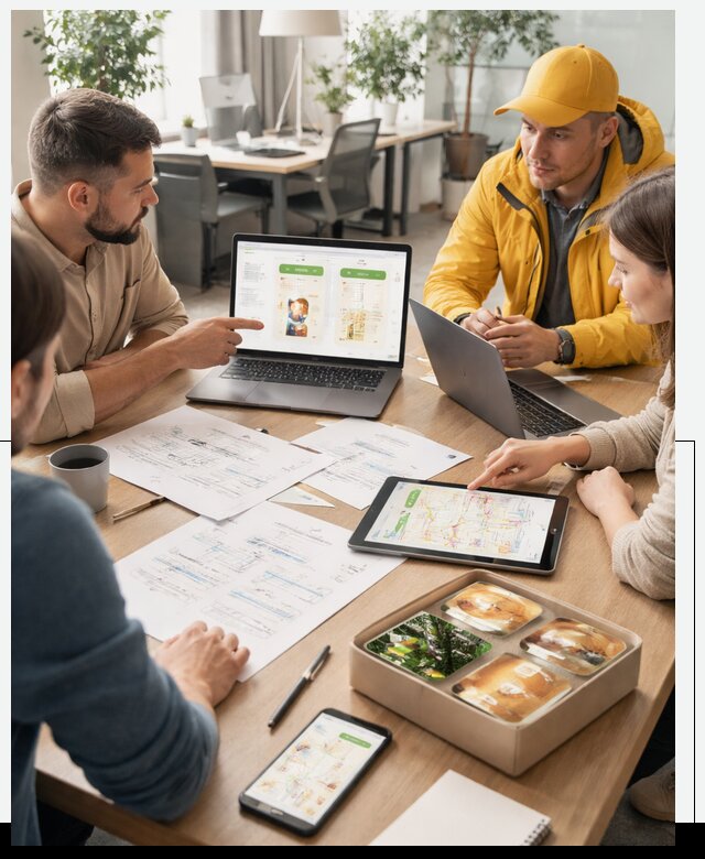 Разработка агрегатора доставки еды в Губкине от 15237 р., АвикейГбк