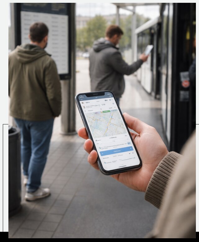 Мобильное приложение для пассажиров в Губкине с оплатой и расписанием
